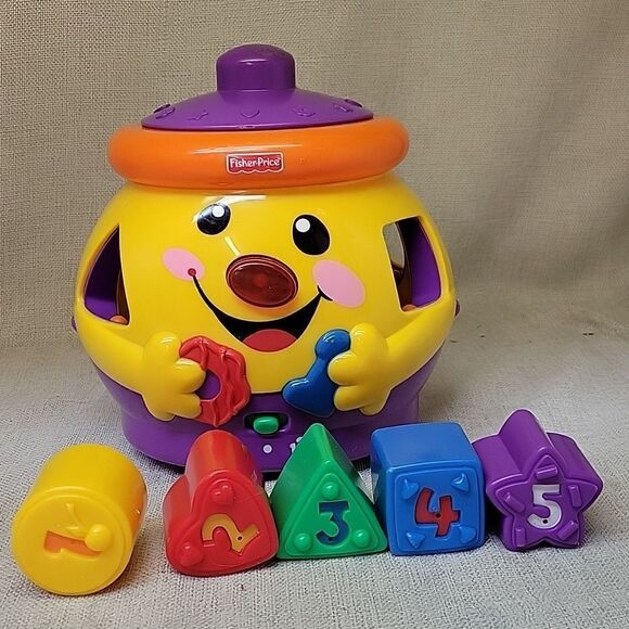 Fisher Price Learn Shapes & Colors VTech Move And Crawl Ball, Bumpie Ball - Picture 3 of 12